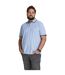 Mens Paulos Pique Plus Polo Shirt Bright Cobalt Jack And Jones-4