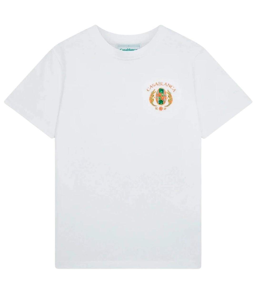 T-shirt Joyaux D´afrique Tennis Club Homme Blanc Casablanca-1