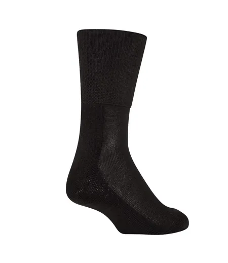Chaussettes Diabétiques Homme Noir Soxy