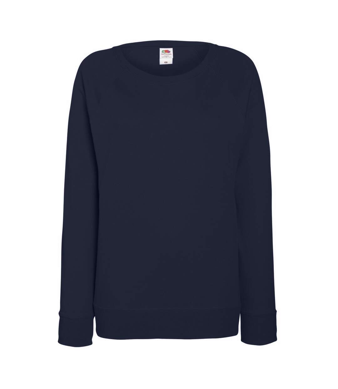 Sweatshirt à manches raglan femme bleu marine profond Fruit of the Loom