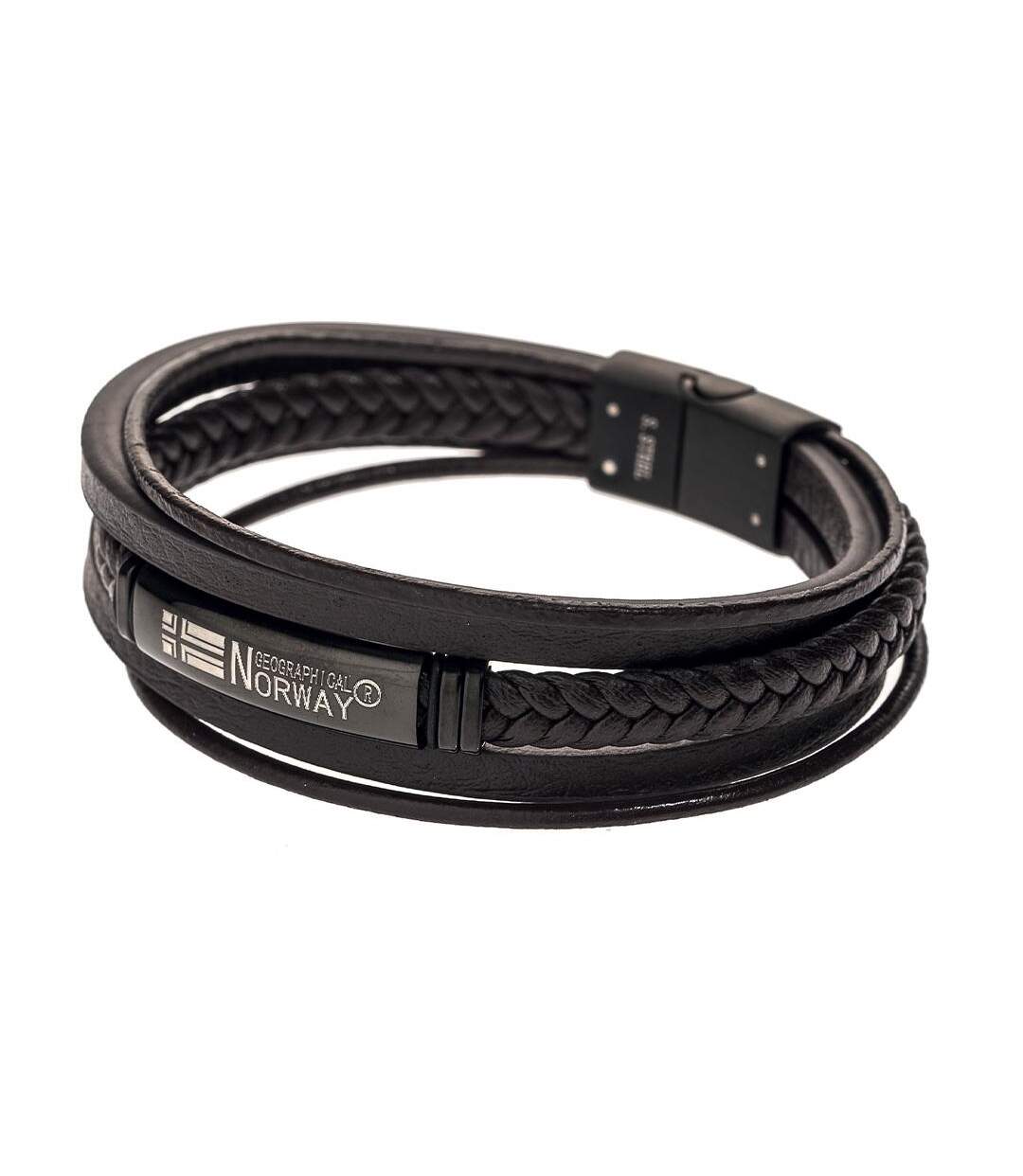 Bracelet noir homme geographical norway 315139 - taille unique-1