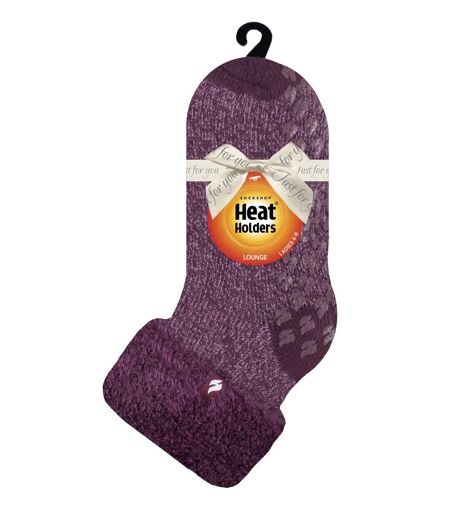 Heat Holders - Ladies Thermal Non Slip Lounge Slipper Socks
