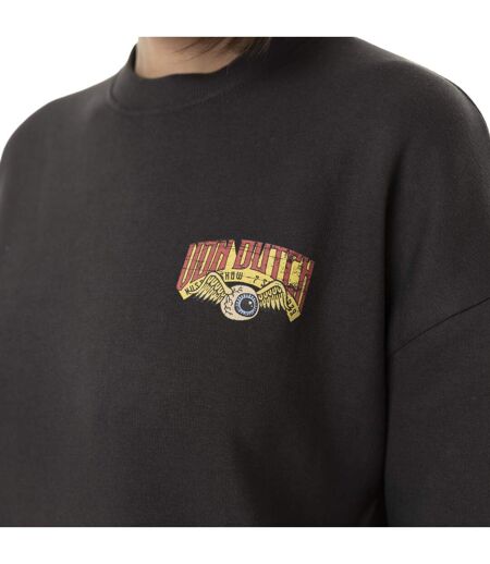 Robe sweat femme manches longues avec print dos et zip sur côté Vondutch