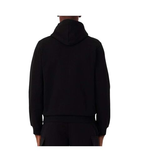 Sweat zippé noir homme lacoste zipped
