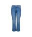 Jean bleu femme only mocha flared-1