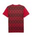 Mens Prematch The Pharaohs Football Shirt Red Puma-3
