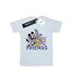 Disney Femme/Les femmes - T-shirt classique en coton Friends Boyfriend (Amis) (Blanc) - UTBI38008-1