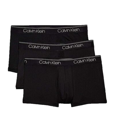 x3 boxers noir homme calvin klein jeans ub1 - l