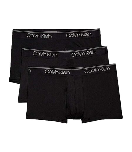 x3 boxers noir homme calvin klein jeans ub1 - l