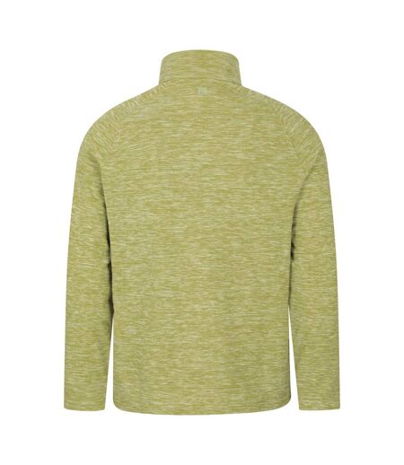 Mens Snowdon Ii Fleece Top Pale Green Mountain Warehouse
