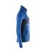 Mens Accelerate Fleece Jacket Azure Blue Dark Navy Mascot-4