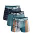 Boxer No Publik Featuring Simpsons Homme Confort et Fantaisie en Coton -Assortiment modèles photos selon arrivages- - Pack de 3-1