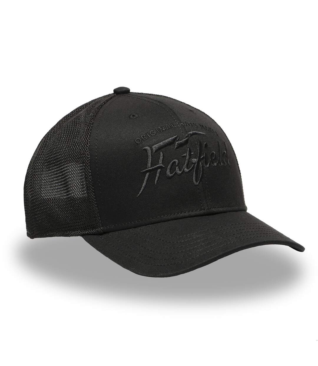 Casquette trucker avec filet semi curved avec broderie Back in B Hatfield-2