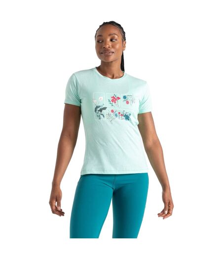 T-shirt tranquility femme vert menthe Dare 2B