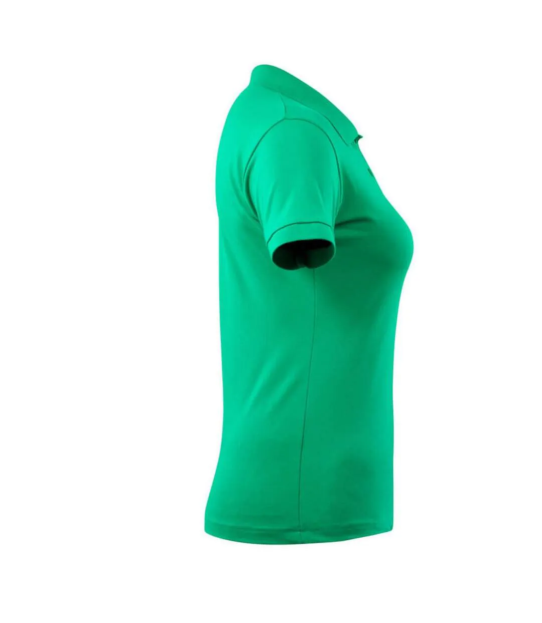 Womens/ladies Grasse Crossover Polo Shirt Grass Green Mascot-4