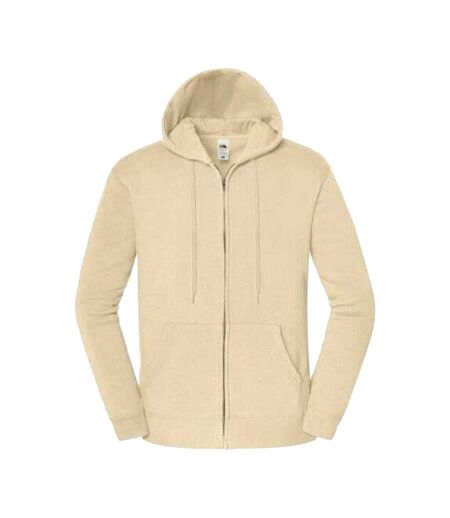 Veste Unie À Capuche Ajustable Iconic Premium Adulte Beige Fruit Of The Loom