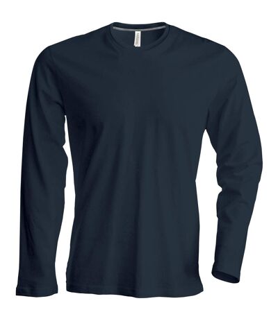 T-shirt à manches longues coupe cintrée Kariban pour homme (Gris) - UTRW709