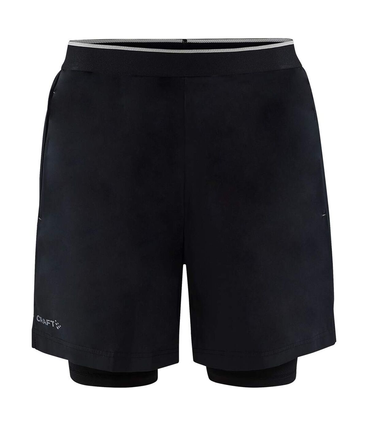 Craft Mens ADV Charge Stretch 2 in 1 Shorts (Black)