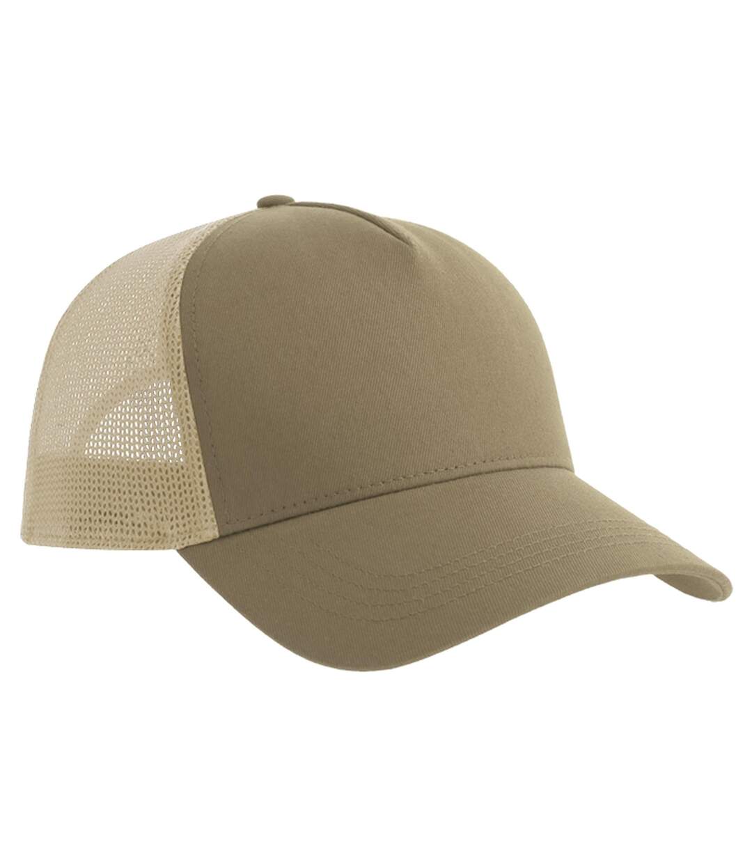 Casquette Trucker Rapper Kaki Beige Gris Atlantis-2