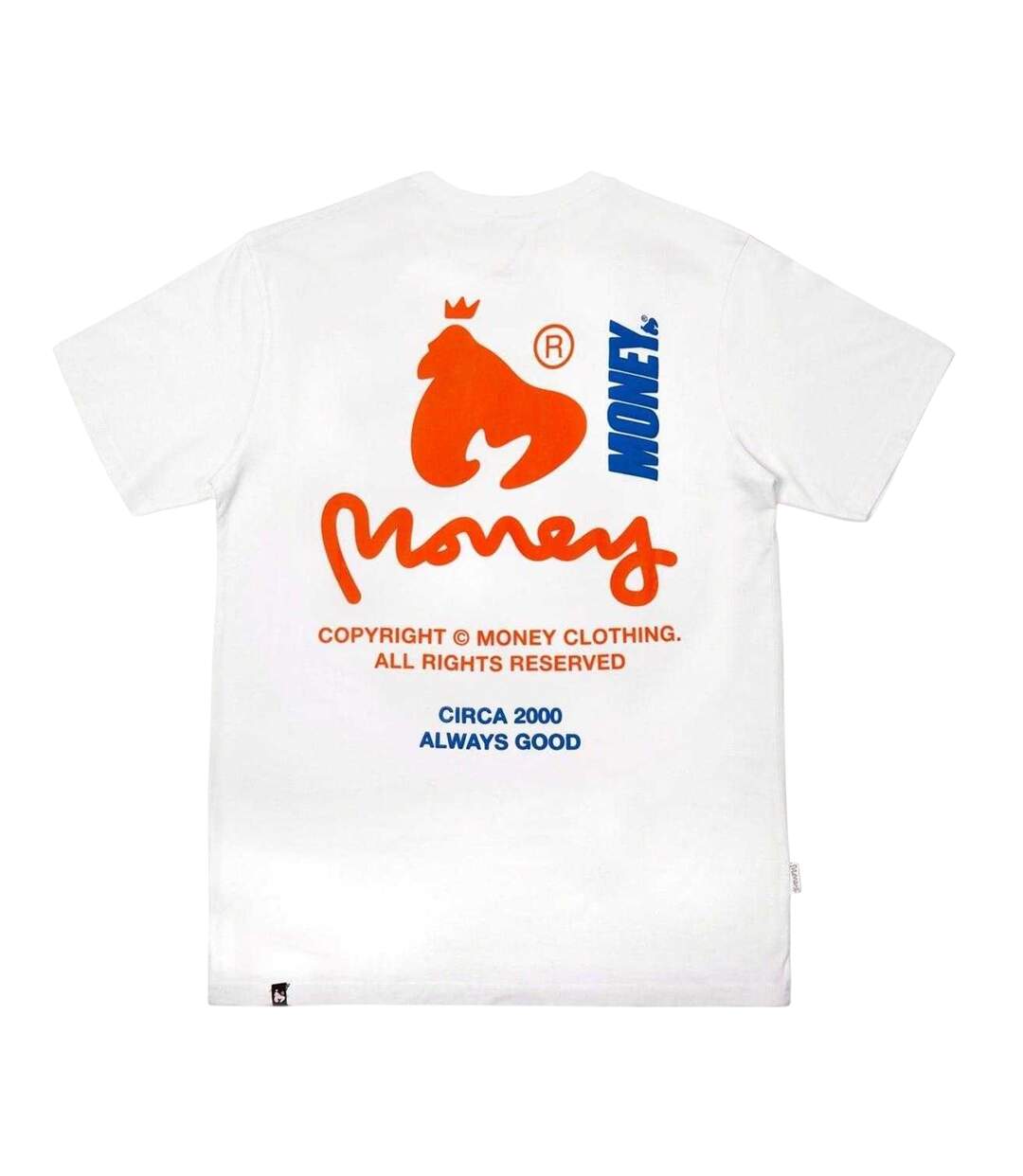 T-shirt Adulte Blanc Money-2