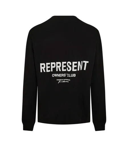 Mens Owners Club T-shirt Black Represent