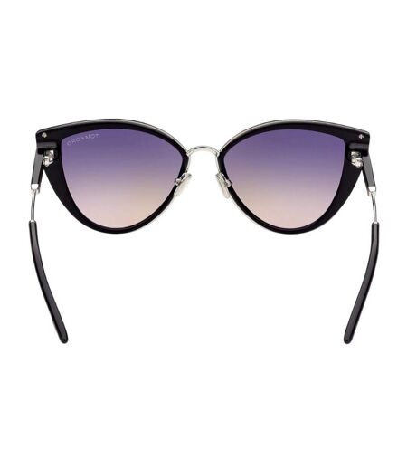 Lunettes De Soleil Anjelica-02 Femme Taille Unique Noir Brillant Tom Ford