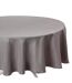 Nappe Antitache Ronde Unie 180cm Gris-3