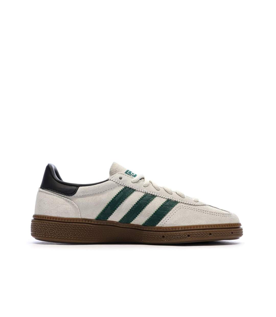 Baskets beige/verte mixte adidas handball spezial j-2