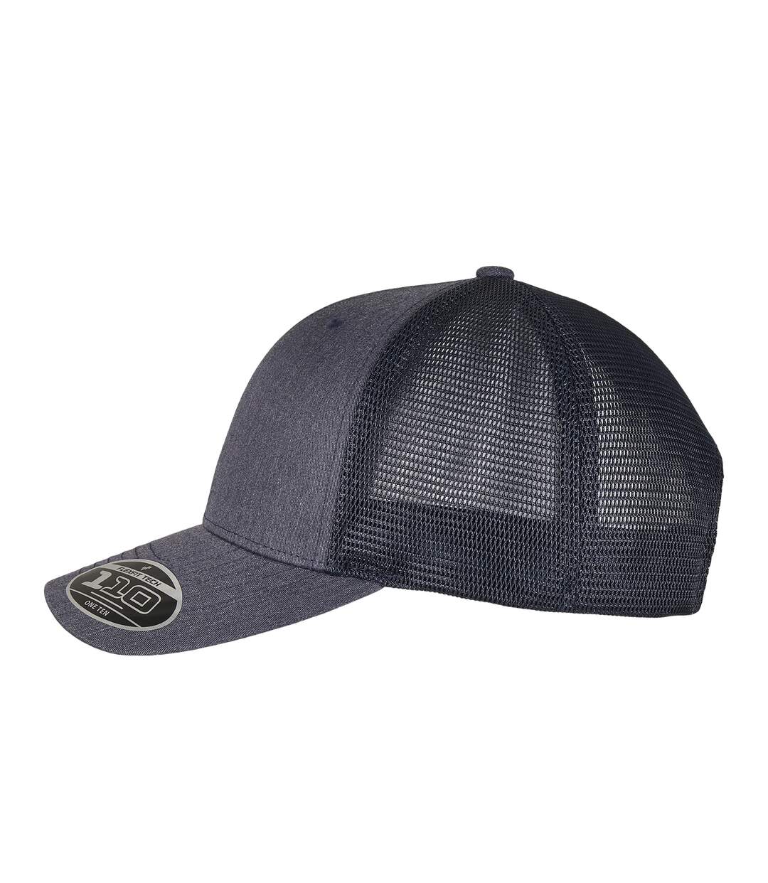 Casquette trucker adulte gris / bleu marine Flexfit-3