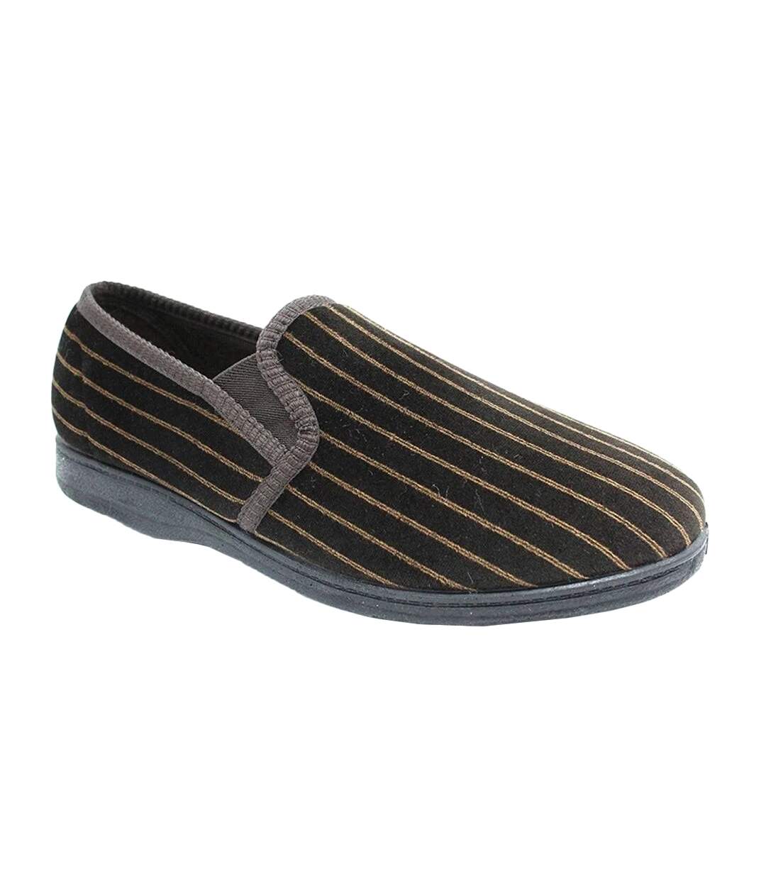 Chaussons don homme marron Goodyear-1