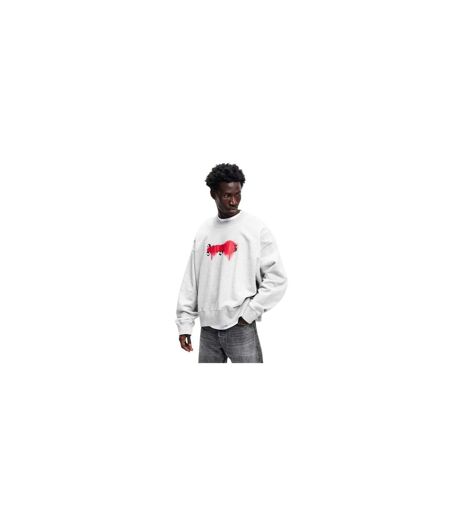Sweat Homme Gris Rouge Palm Angels