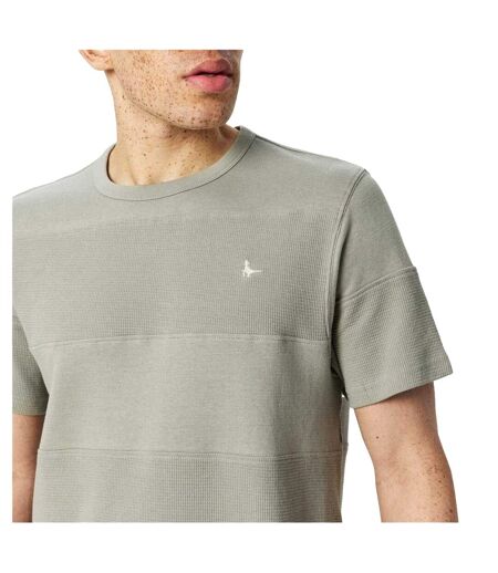 T-shirt Motif/style Rayures Texturées Homme Sauge Argenté Jack Wills