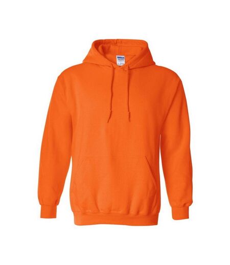 Gildan Heavy Blend Adult Unisex Hooded Sweatshirt/Hoodie (Safety Orange) - UTBC468