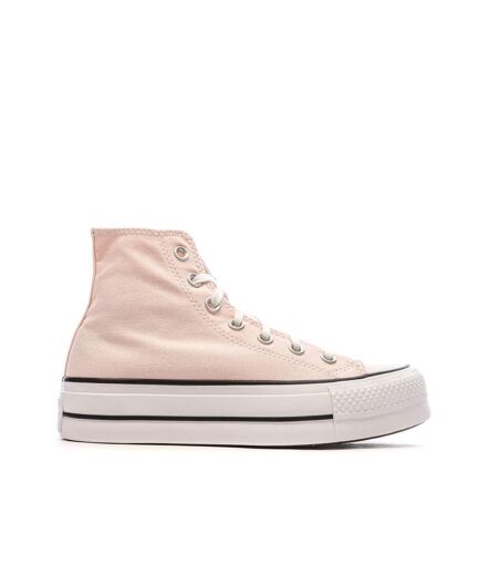 Baskets roses femme converse all star lift platform a06507c