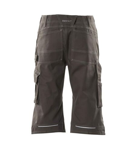 Mens Industry Hartford Long Length Work Shorts Dark Anthracite Mascot
