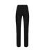 Womens/ladies mountain zip-off trousers black Regatta