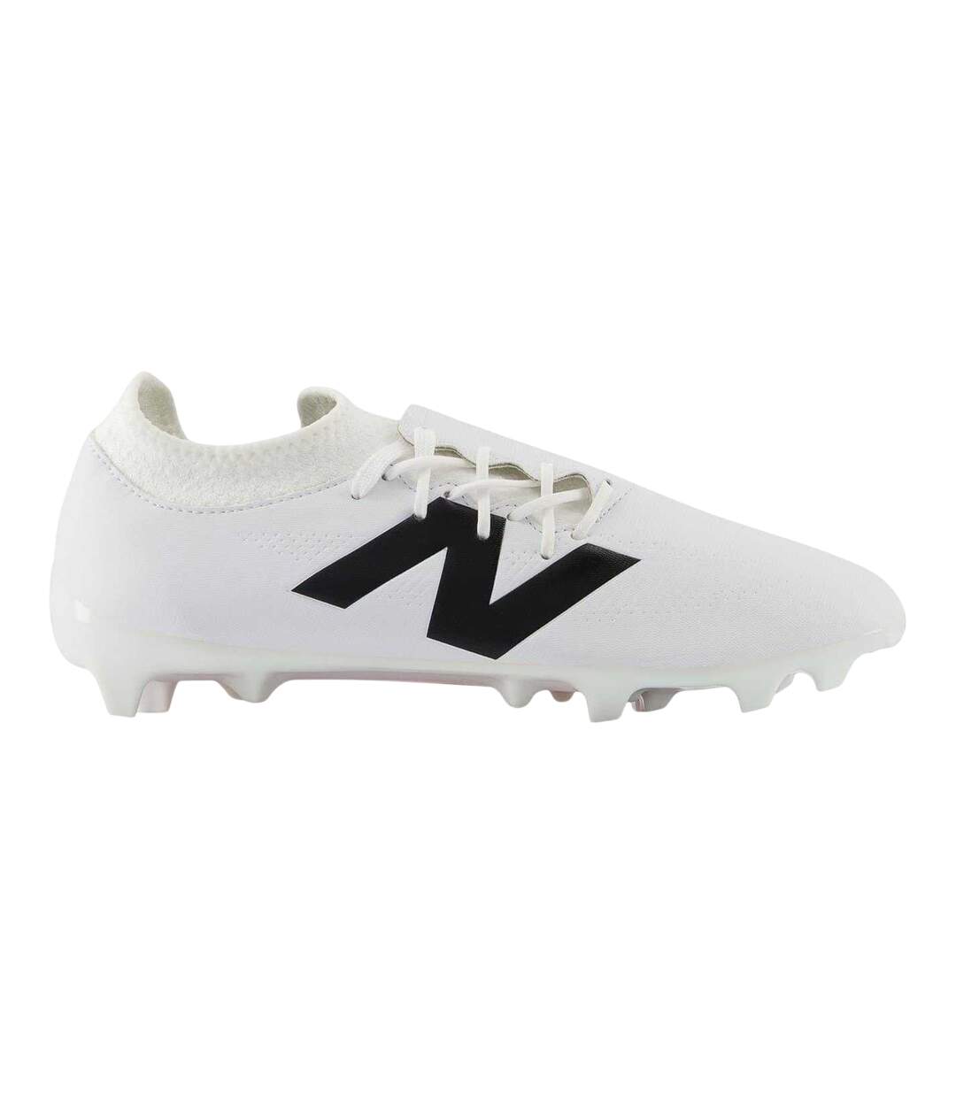 Chaussures De Foot Pour Terrain Ferme Tekela Team Homme Blanc Noir New Balance-1