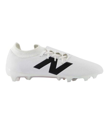 Chaussures De Foot Pour Terrain Ferme Tekela Team Homme Blanc Noir New Balance