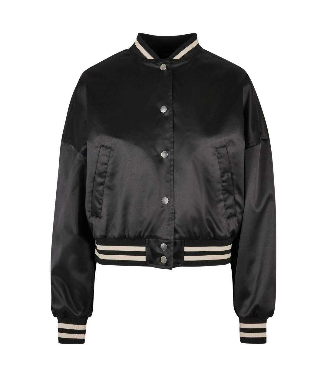 Blouson D'université Femme Noir Urban Classics-1