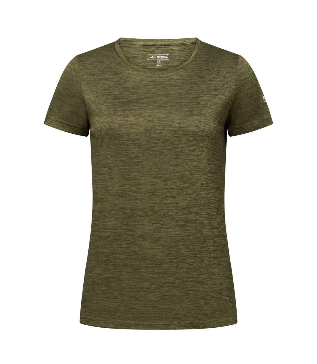T-shirt Manches Courtes Josie Gibson Fingal Edition Femme Kaki Foncé Regatta-1