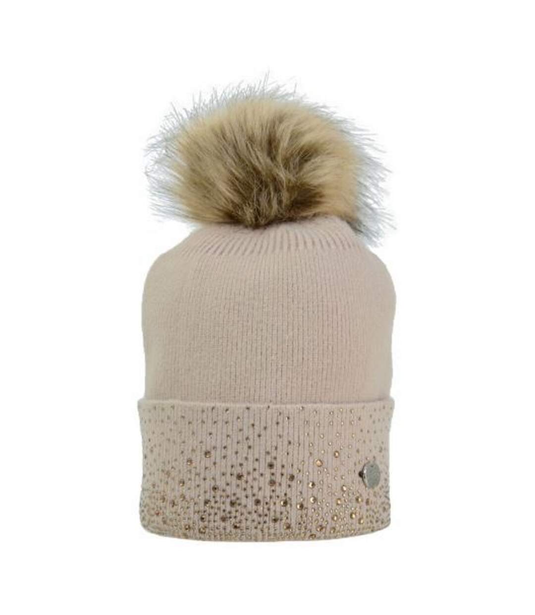 Bonnet alaska femme beige / doré HyFASHION