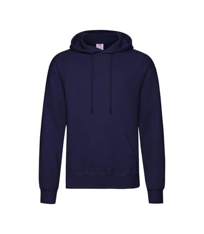 Sweat À Capuche Homme Bleu Marine Fruit Of The Loom