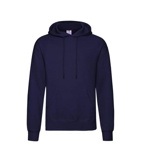 Sweat À Capuche Homme Bleu Marine Fruit Of The Loom