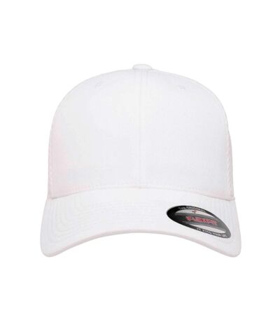 Casquette flexfit blanc Yupoong