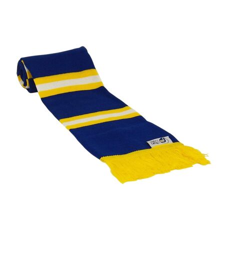 Écharpe Supporter Motif/style 3 Rayures Taille Unique Bleu Fan Originals