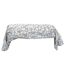 Taie de traversin percale de coton LISON GRIS-1