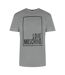 Mens Box Logo T-shirt Grey Love Moschino-1