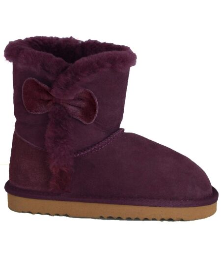 Bottes coco enfants violet Eastern Counties