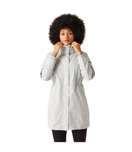 Veste imperméable sagano femme gris pâle Regatta