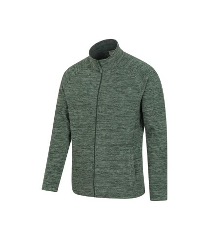 Mountain Warehouse Mens Snowdon II Full Zip Fleece Jacket (Green) - UTMW1292
